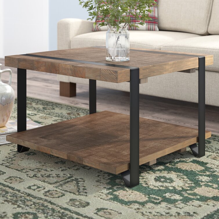 Epley Reclaimed Wood Storage Coffee Table Reviews Birch Lane