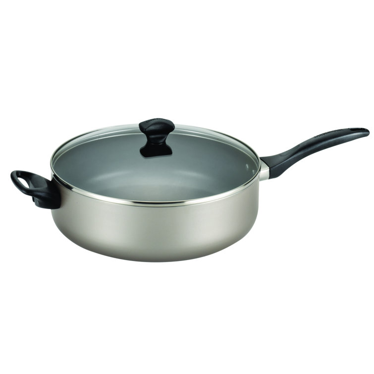 Farberware 6 Qt Aluminum Saute Pan With Lid Reviews Wayfair