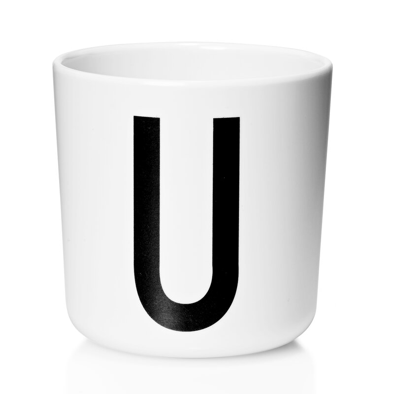 Design Letters Friends Melamine 6 oz. Letter Cup & Reviews | Wayfair