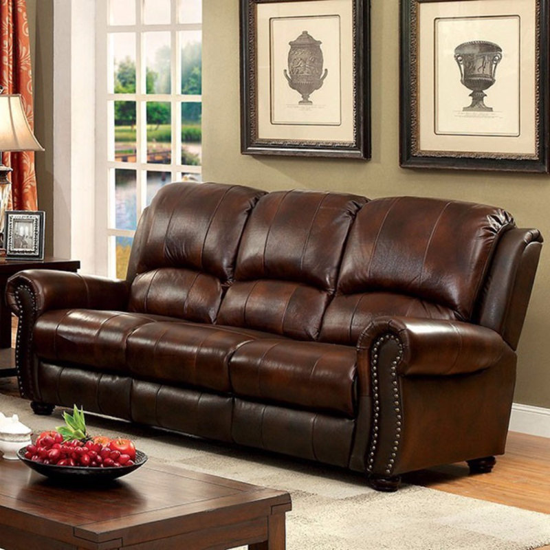 Red Barrel Studio Gantz Top Grain Leather Sofa Wayfair Gantz Top Grain Leather Sofa