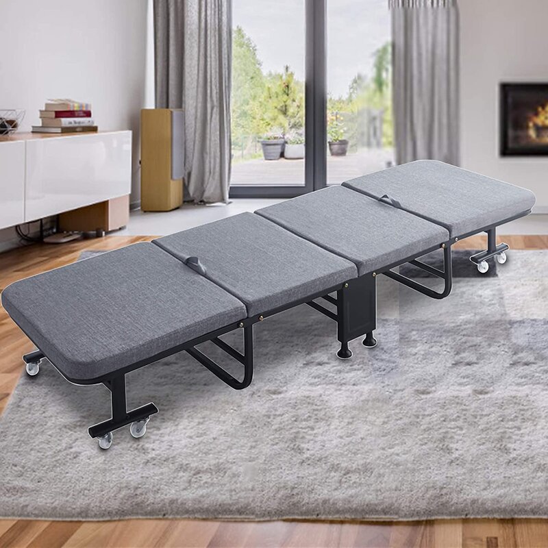 Ebern Designs Folding Bed,Rollaway Bed,Portable Foldable ...