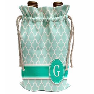 personalized insulated wine tote