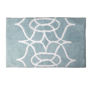 Watercolor Lattice Rug