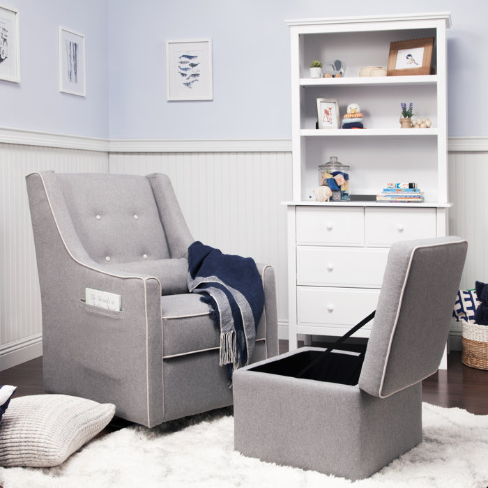 Owen Swivel Glider And Ottoman