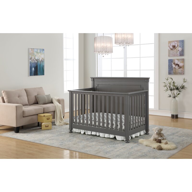 Harriet Bee Nyle 3 In 1 Convertible Crib Wayfair Ca