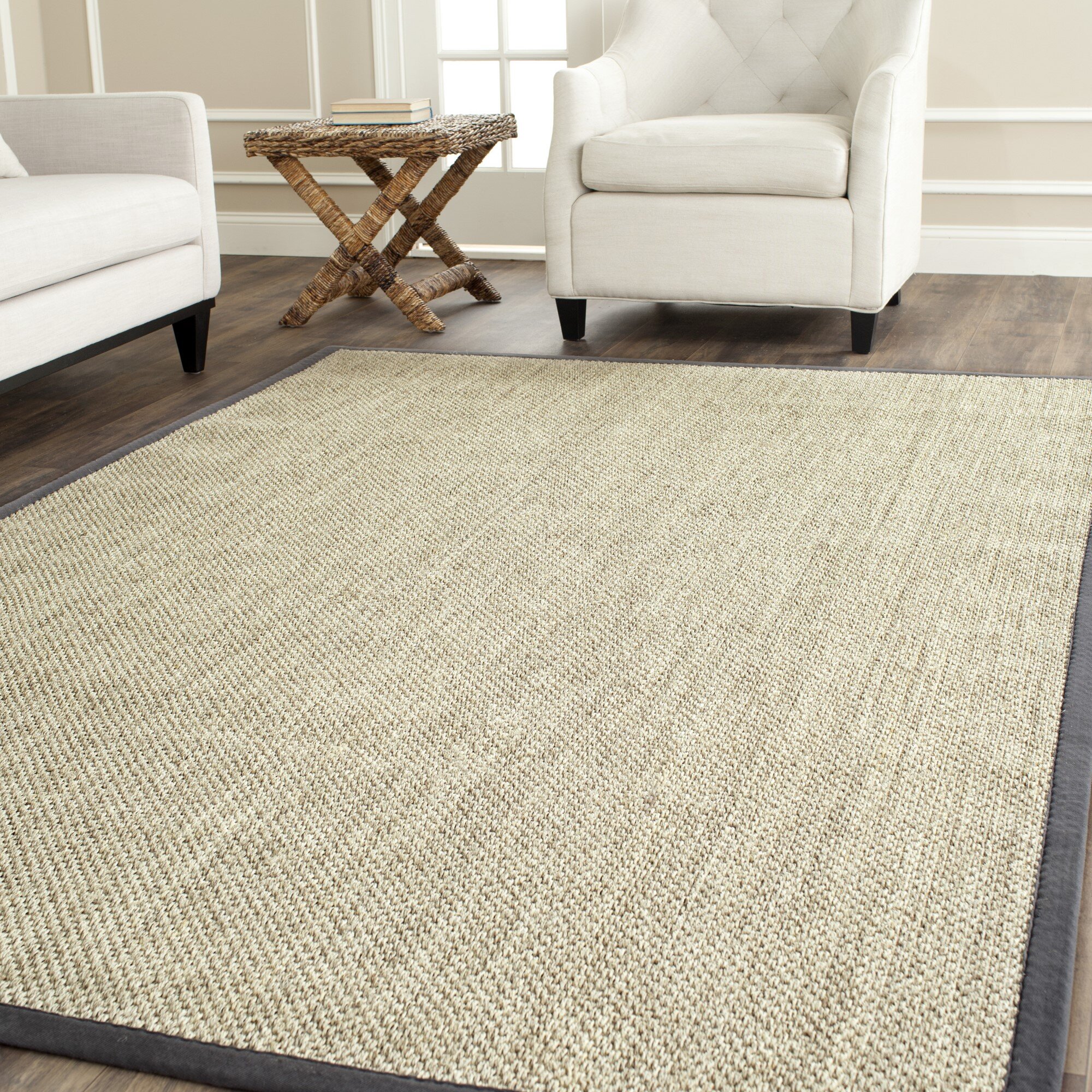 George Oliver Debroh Marble/Gray Area Rug & Reviews | Wayfair