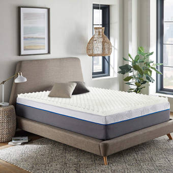 Arsuite 2 Gel Memory And Cold Foam Mattress Topper Wayfair