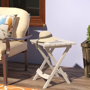 Quebec Folding Plastic Side Table