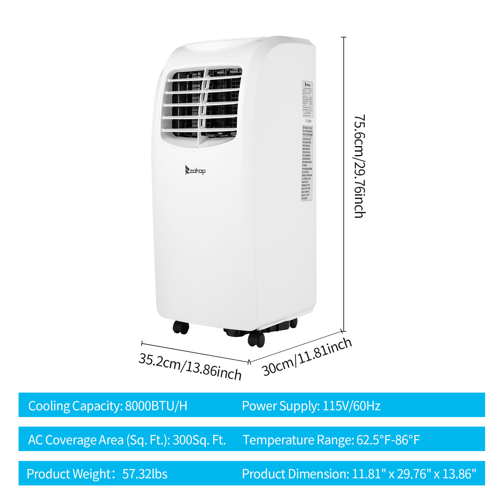 sherriecorder Mobile Air-conditioning Fan | Wayfair