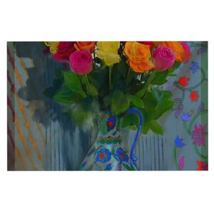 S. Seema Z 'Spring Bouquet' Flowers Doormat