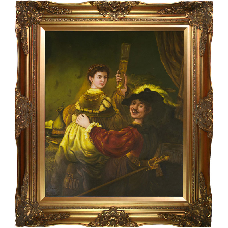 Vault W Artwork Rembrandt and Saskia in the Parable of the ...