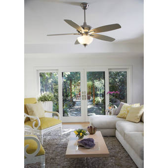 17 Stories 24 Lujan 6 Blade Propeller Ceiling Fan With Light