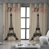 Paris Curtains For Bedroom Wayfair