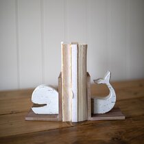 Childrens Wooden Heart Themed Bookends Kids Toddlers Childs Nursery Furniture 