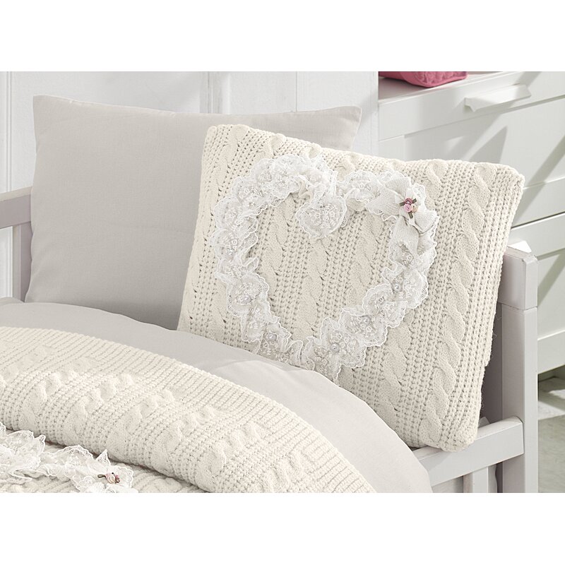 heart crib bedding set