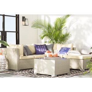 Morrissey 5 Piece Seating Group with Cushion