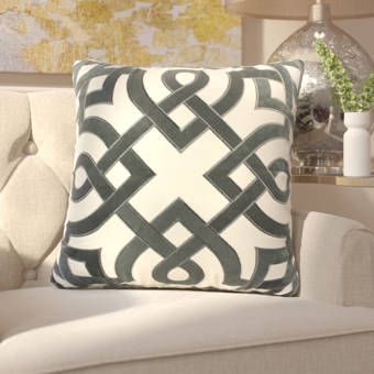 Andover Mills Mcpherson Square Cotton Pillow Cover Insert Reviews Wayfair