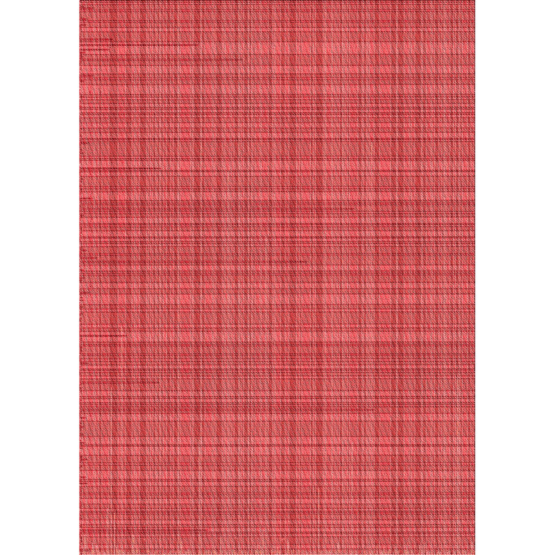 East Urban Home Plaid Wool Red Area Rug Wayfair Ca
