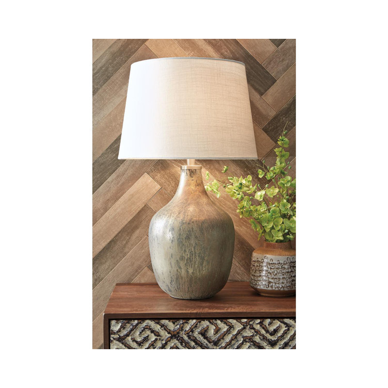 Union Rustic Monico 27 25 Gold Table Lamp Wayfair
