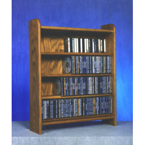 400 Series 220 CD Multimedia Storage Rack by Wood Shed