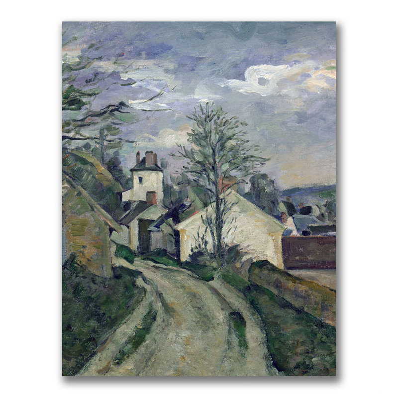 Le moulin sur la Couleuvre à Pontoise by Paul Cezanne Giclee Repro on Canvas