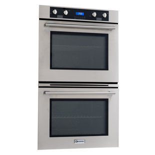 Double Gas Wall Ovens Wayfair 30 Self Cleaning Electric Double Wall Oven