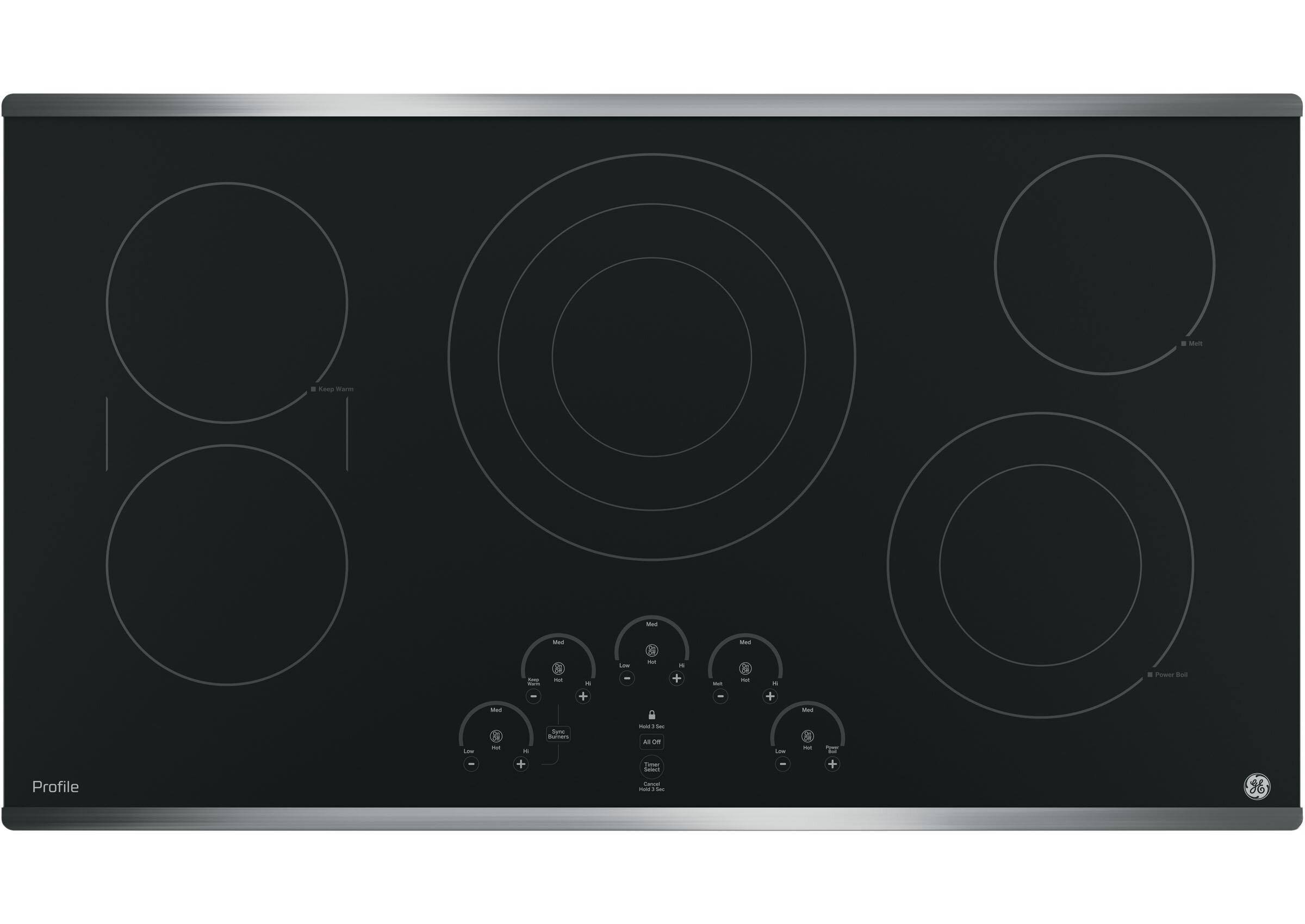 Ge Profile Range 36 Electric Cooktop With 5 Burners Reviews