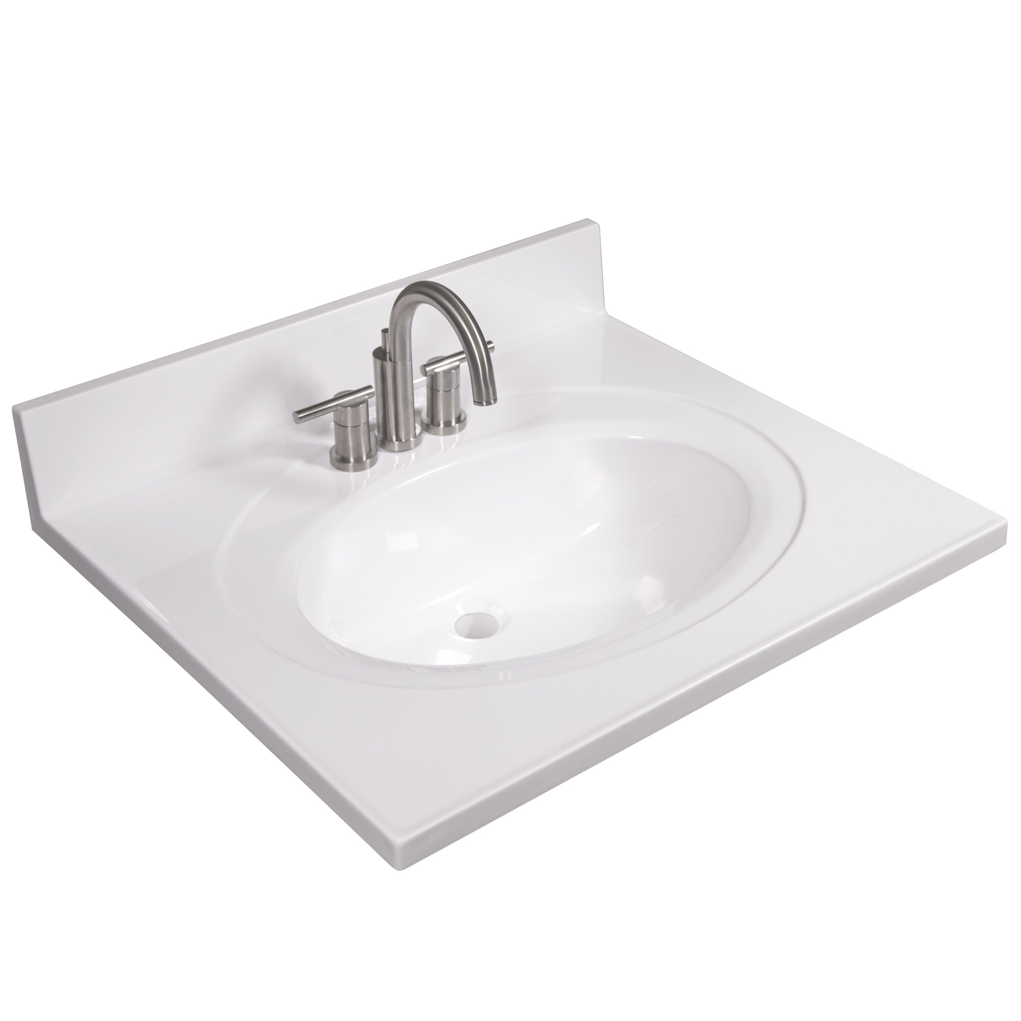 Darby Home Co Mcgoldrick 25 Single Bathroom Vanity Top Wayfair