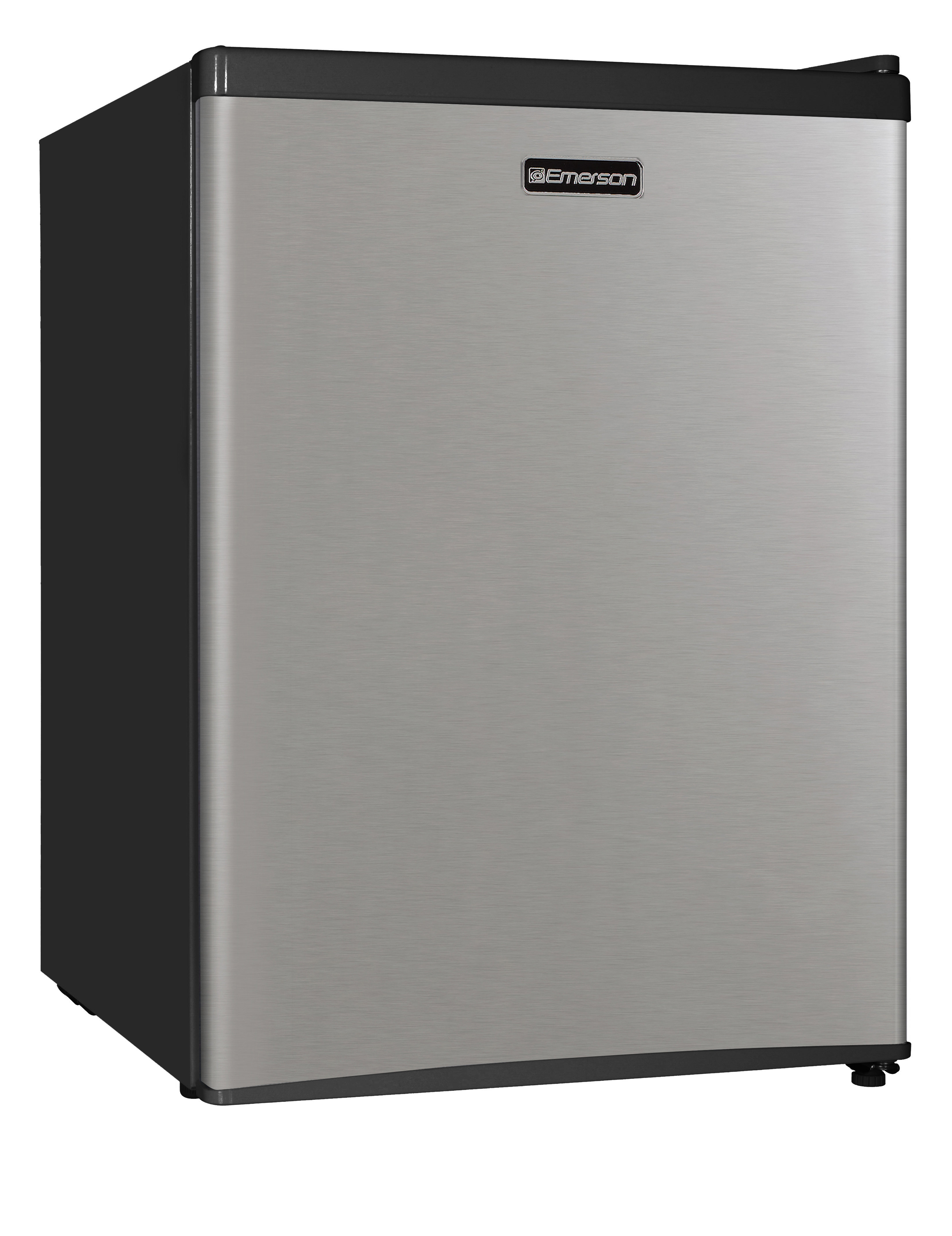 Emerson 2 4 Cubic Feet Cu Ft Freestanding Mini Fridge With Freezer Reviews Wayfair