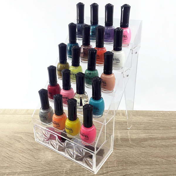 Rebrilliant Nail Polish Rack Makeup Cosmetic Organizer Reviews Rebrilliant Nail Polish Rack Makeup Cosmetic Organizer Reviews