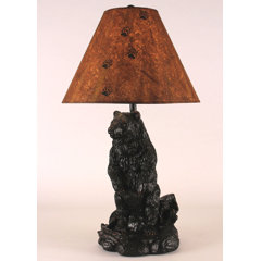 black bear table lamps
