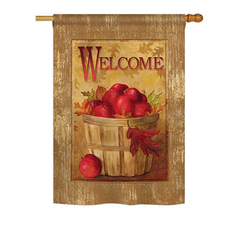 Breeze Decor Summer U Initial 2 Sided Polyester 40 X 28 In House Flag Wayfair