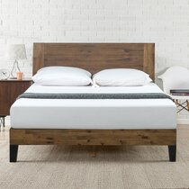 Stunning asian style bed frames Asian Platform Bed Wayfair