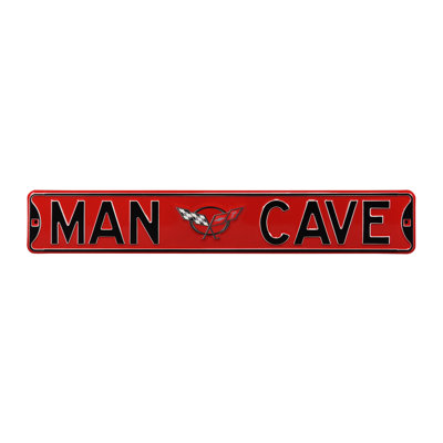 Car Brand Wall D&Atilde;cor AuthenticStreetSigns Car Brand Corvette  Man Cave C5
