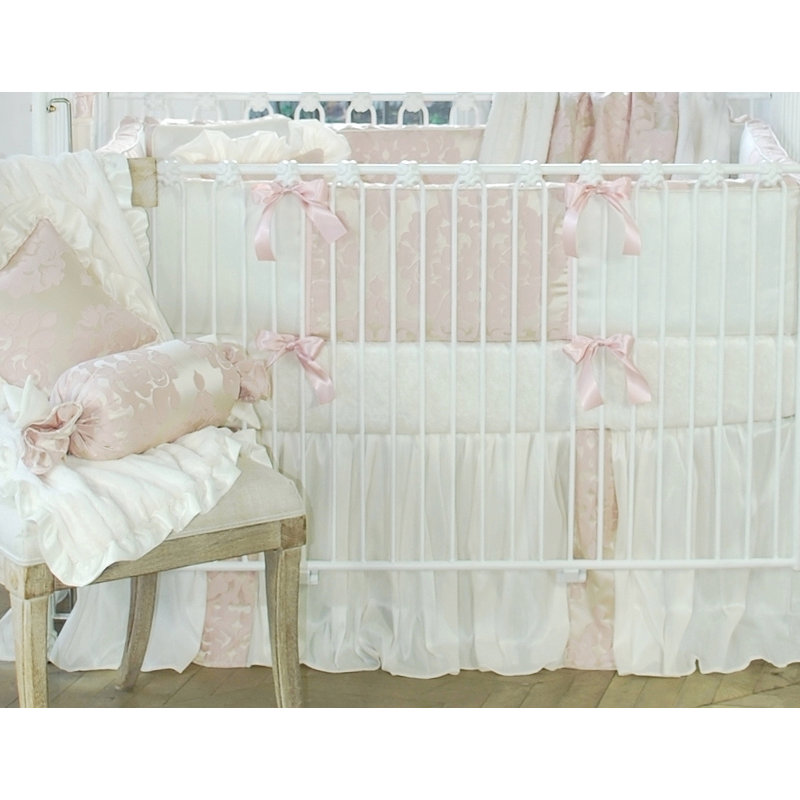 ivory crib bedding set
