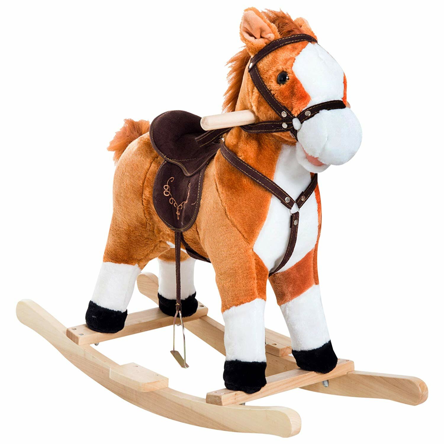 plush jumping horse