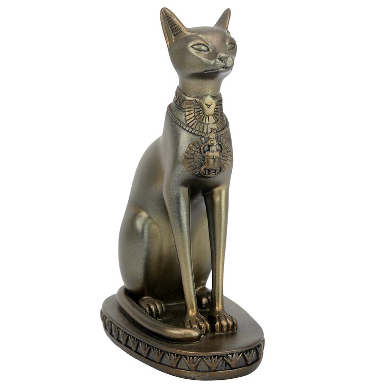 Design Toscano Bastet, Cat Goddess of Ancient Egypt Figurine & Reviews ...