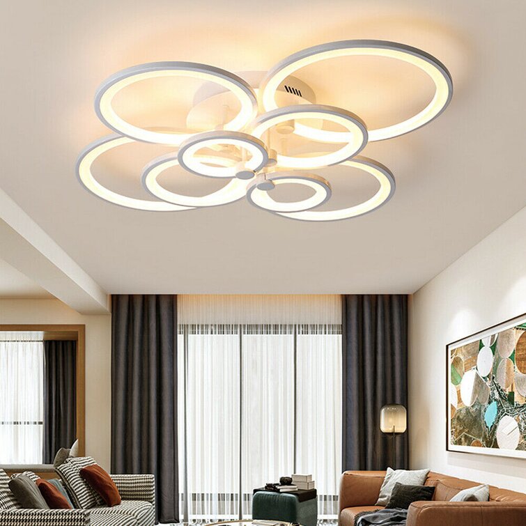 flat chandelier light