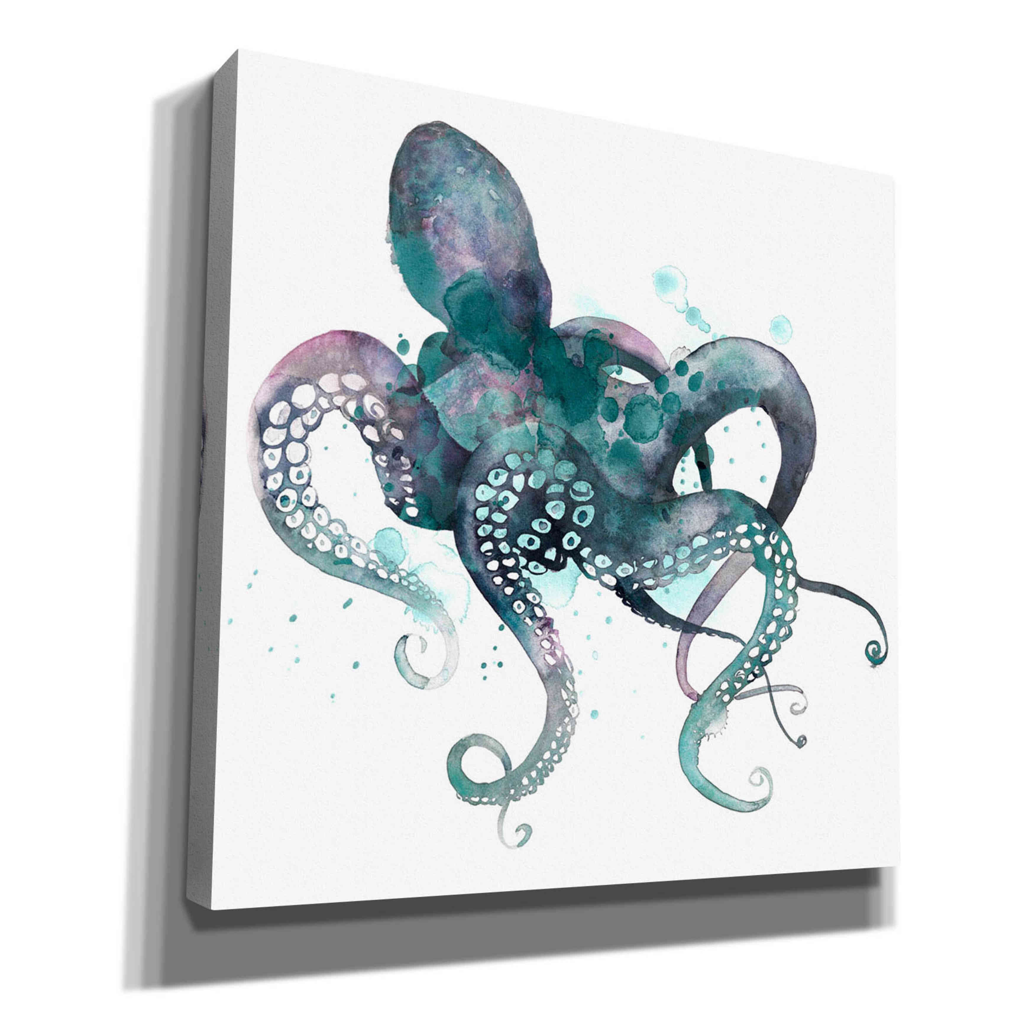 Rosecliff Heights Tentacles I By Grace Popp Wrapped Canvas Painting Wayfair