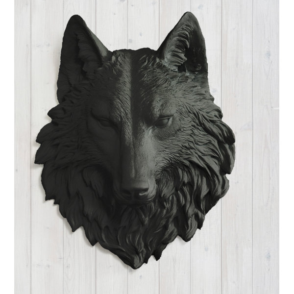 Diy Tools Knockers Wolf Door Knocker Black Wolf Head Hand