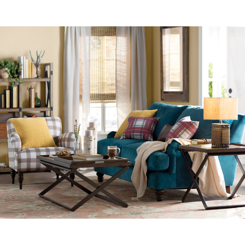 Laurel Foundry Modern Farmhouse Evansville Coffee Table With Tray