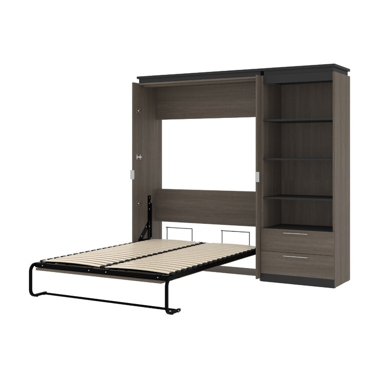 Bestar Orion Full Double Murphy Bed Wayfair