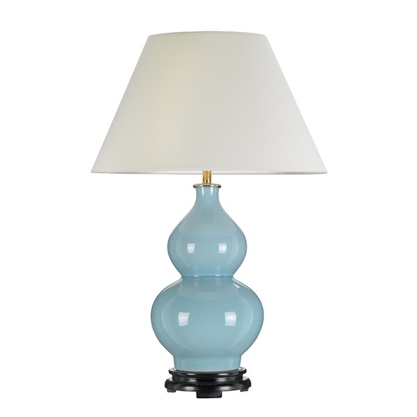 duck egg blue bedside lamp shade