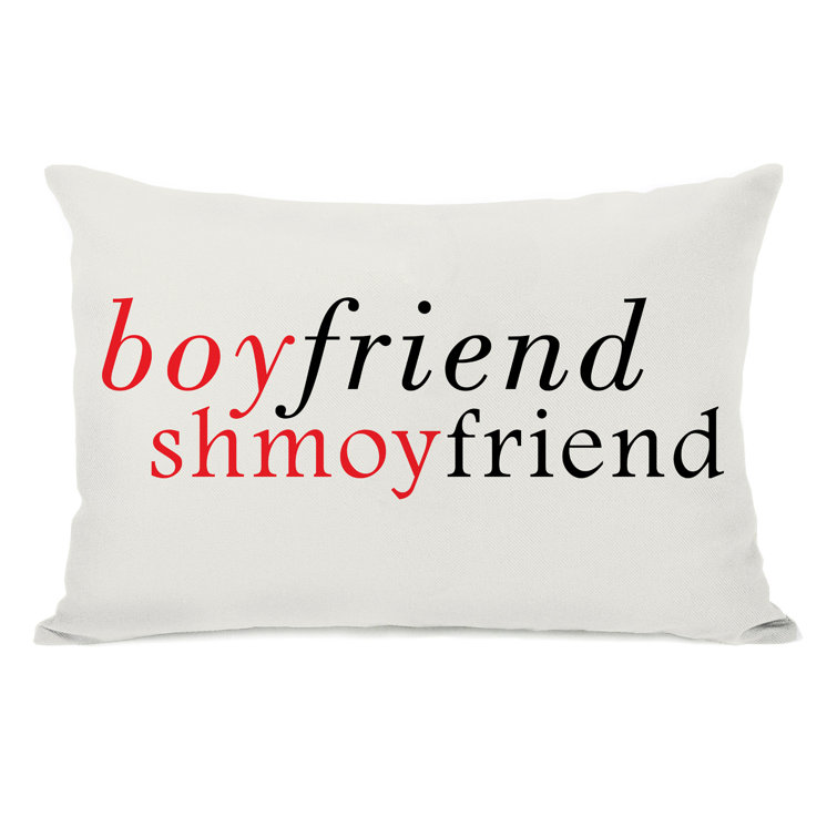 boyfriend shaped pillow