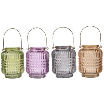 Breakwater Bay Jepson 2 Piece Glass Tabletop Candlestick Set Wayfair