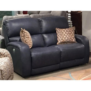 Go to store & view more images Southern Motion Fandango Leather Reclining Sofa