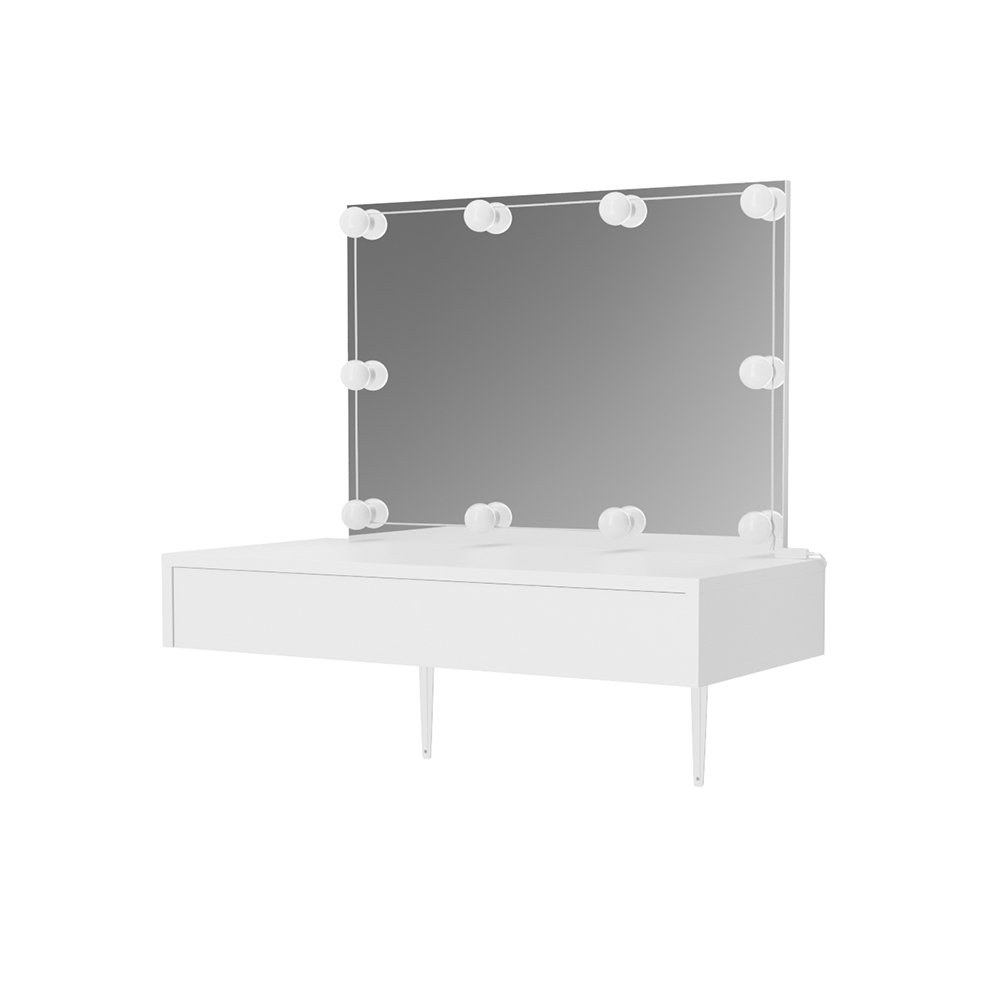 Mercury Row Cabott Dressing Table With Mirror Reviews Wayfair Co Uk