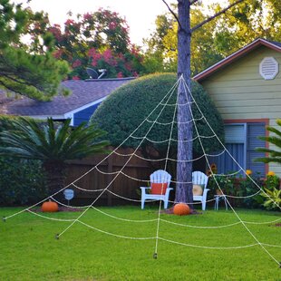 6 Size Giant Spiders Web Cobweb Halloween Decor Haunted House Party Decoration 