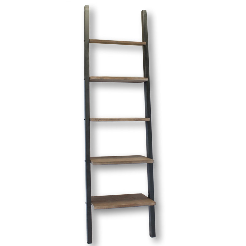 Gracie Oaks Eslick Ladder Bookcase Wayfair