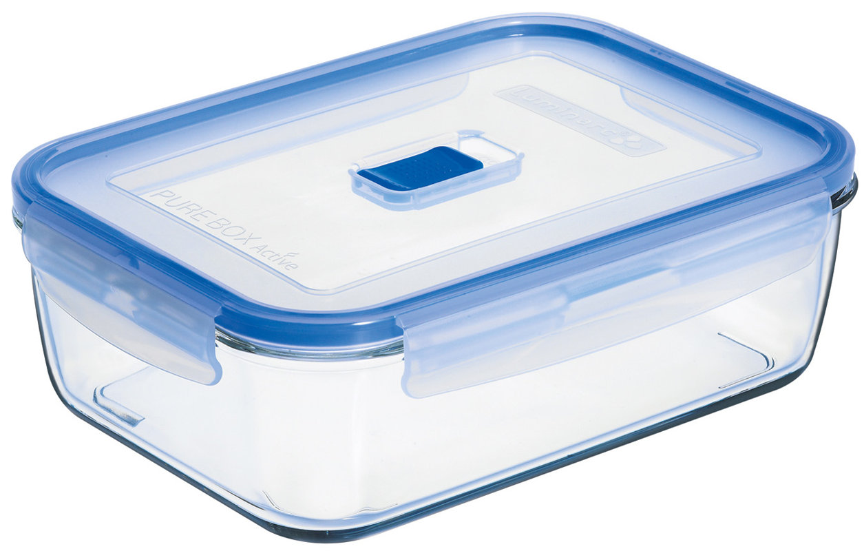 Luminarc Pure Box Active Rectangular 66.4 Oz. Food Storage Container